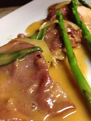 Veal saltimbocca alla Romana