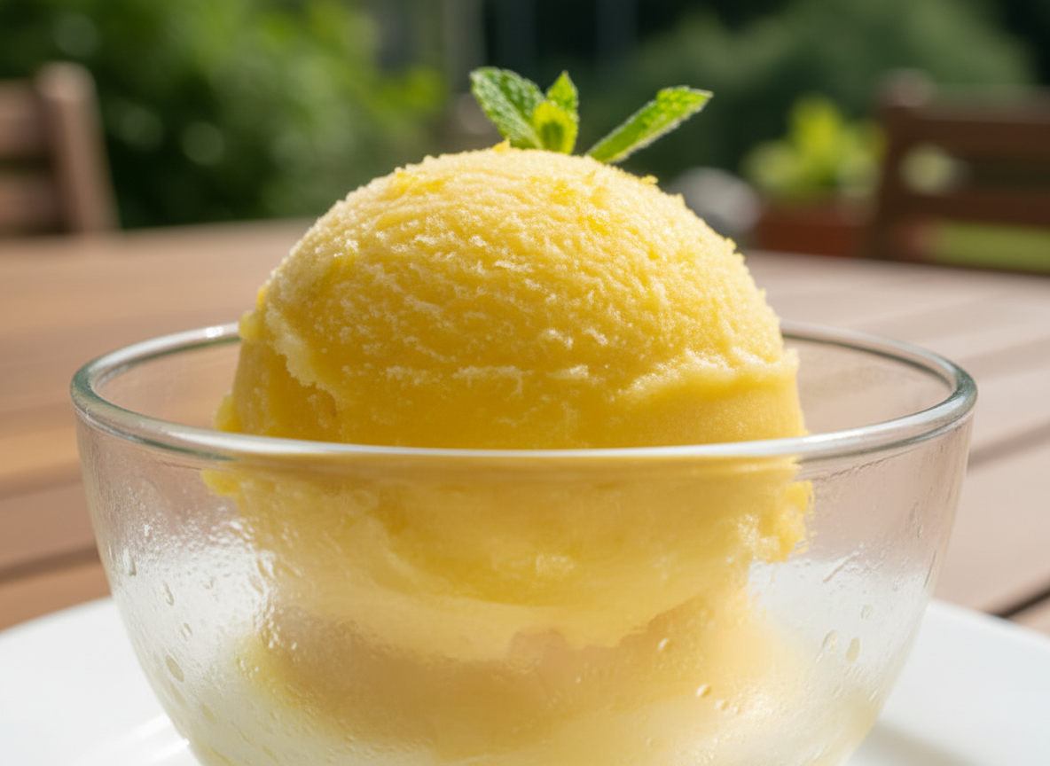 Lemon Sorbet