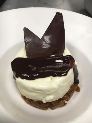 Panna Cotta with espresso and chocolate — Tuscany Cuisine