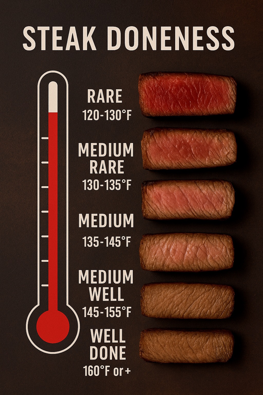 Steak Temperature Chart
